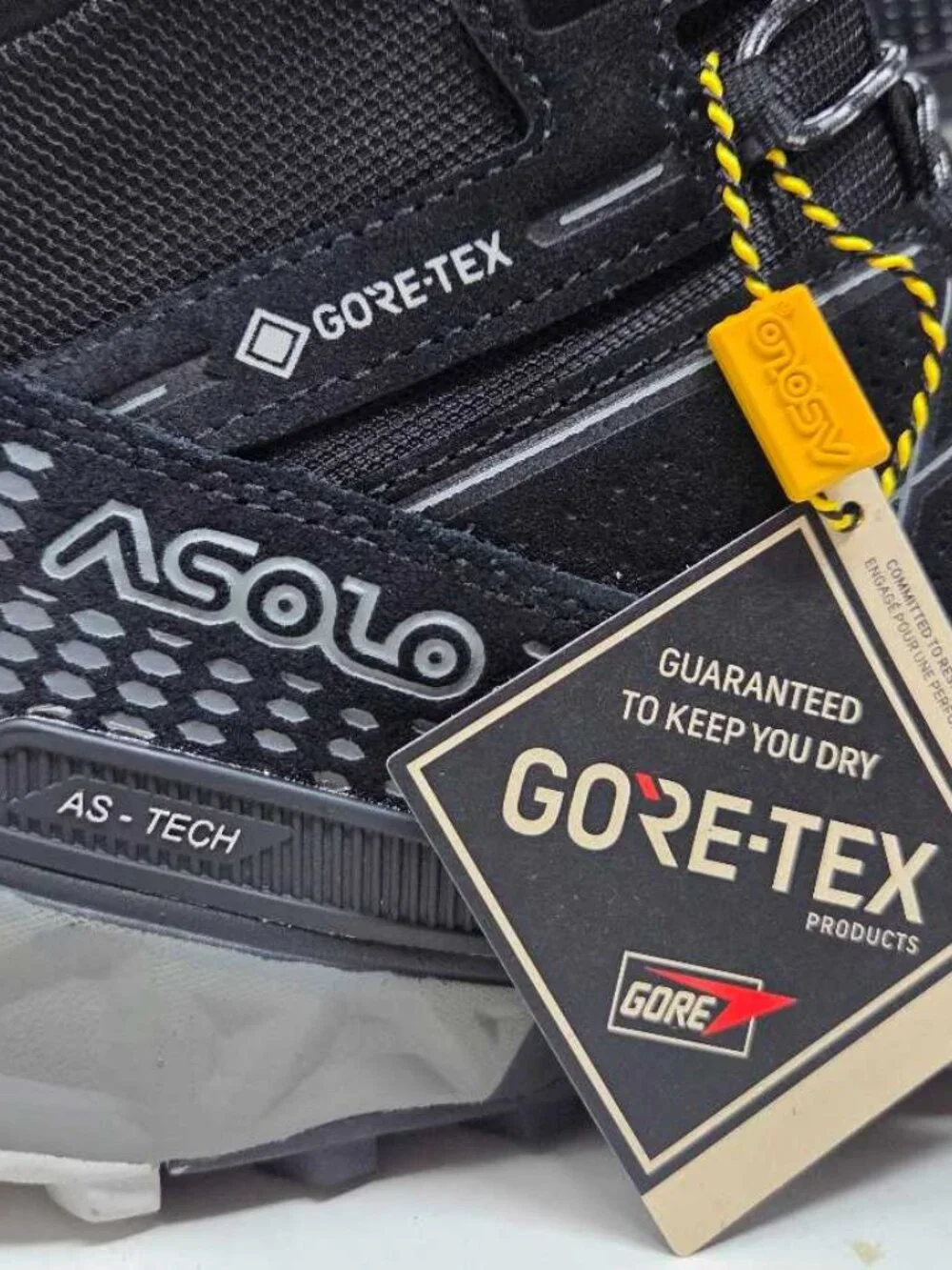 New 8.5 Asolo Tahoe Winter GTX Gore-Tex hiking boots in black